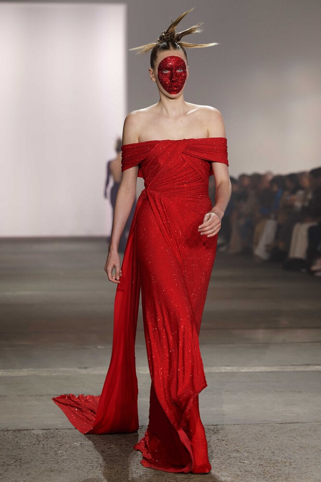 Модні сукні на Новий рік 2024 в червоному кольорі