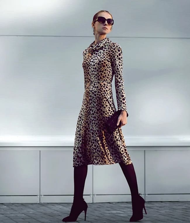 модні сукні леопардовий принт