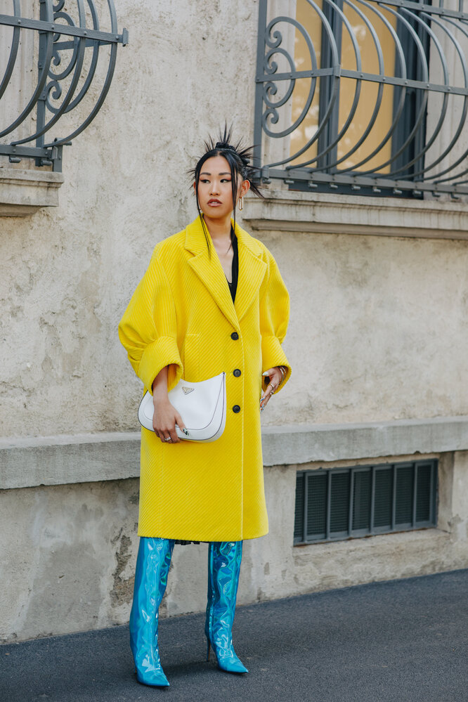 модне жовте пальто: весна 2024
