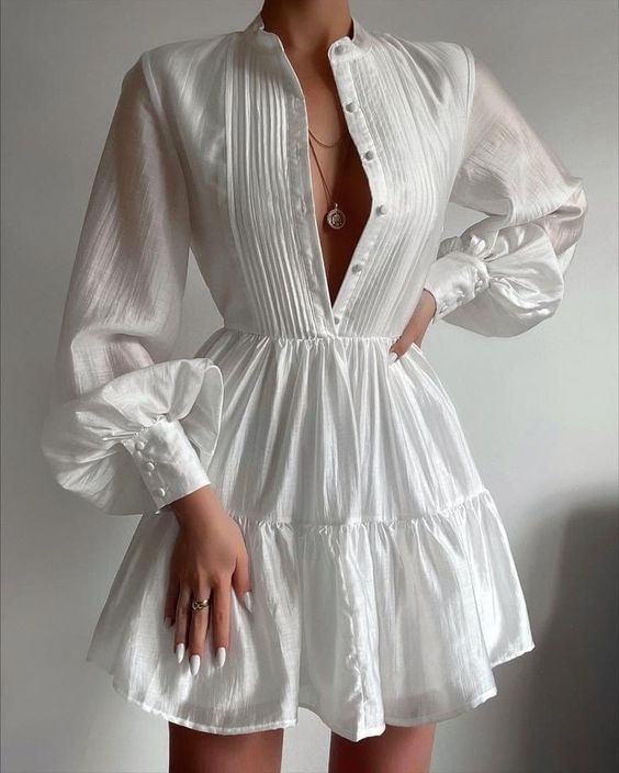 біла літня сукня