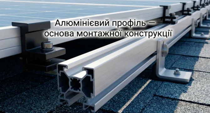 кріплення для сонячних панелей