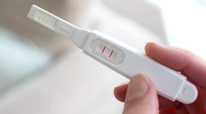 позитивний тест на вагітність